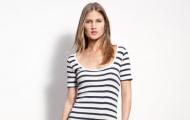 Feminine striped look - stylish vest dress Sew a vest dress with your own hands